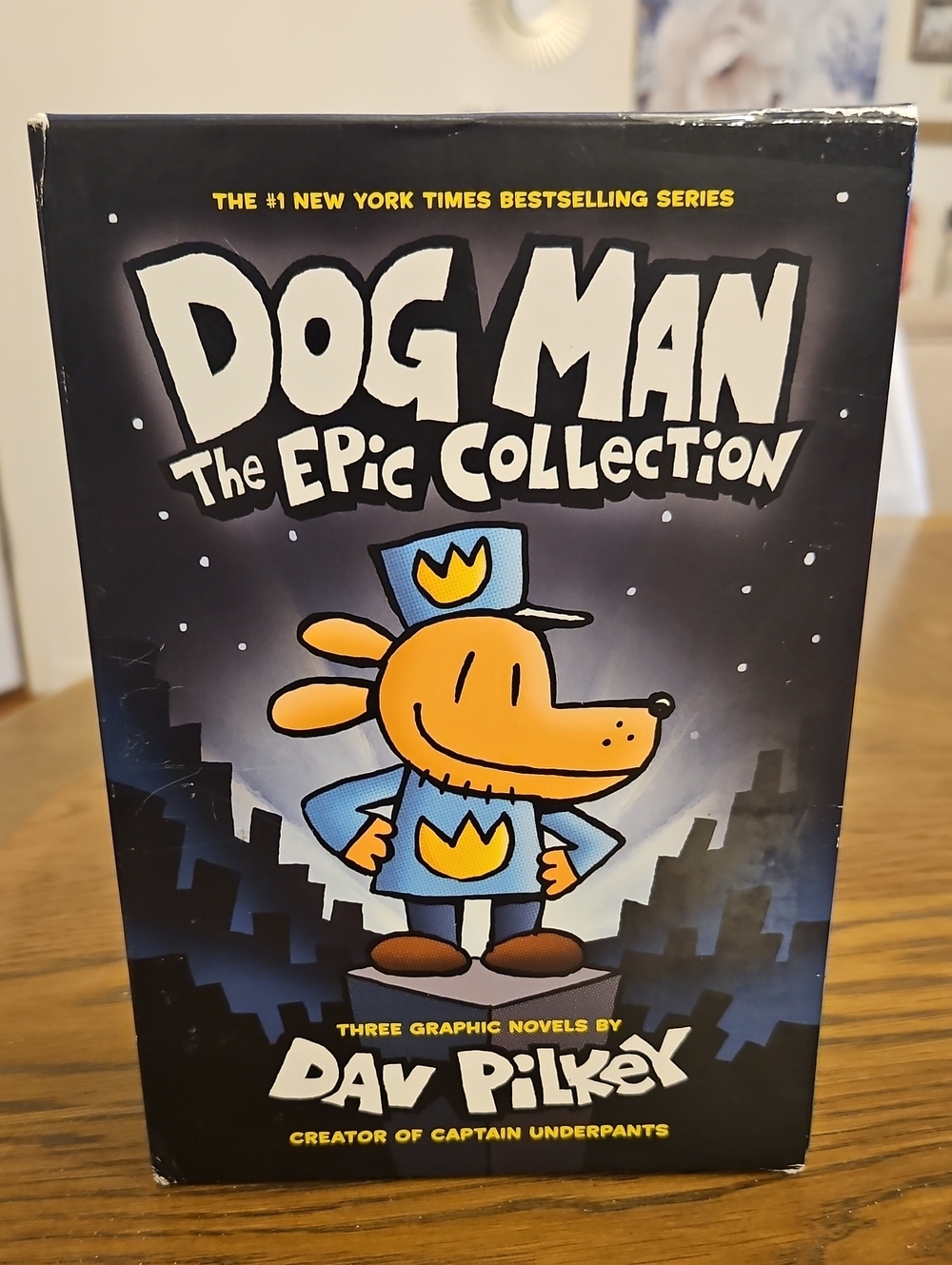 Scholastic The Epic Collection Dog Man 3-Book Hardcover Set